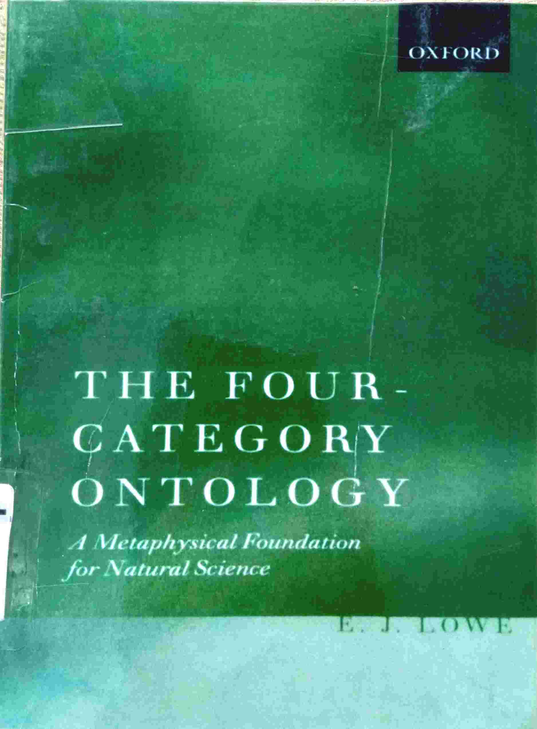 THE FOUR-CATEGORY ONTOLOGY