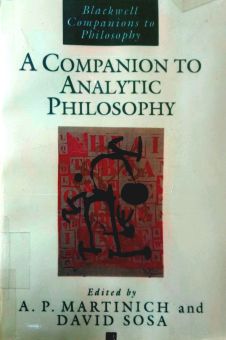 A COMPANION TO ANALYTIC PHILOSOPHY