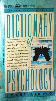 DICTIONARY OF PSYCHOLOGY