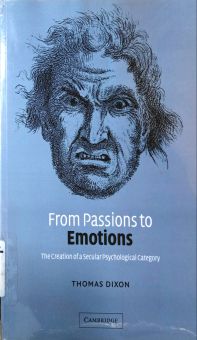 FROM PASSIONS TO EMOTIONS