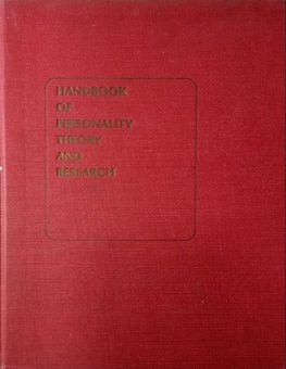 HANDBOOK OF PERSONALITY THEORY AND RESEARCH
