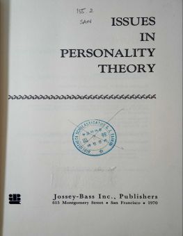 ISSUES IN PERSONALITY THEORY