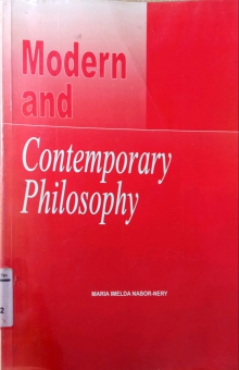 MODERN AND CONTEMPORARY PHILOSOPHY