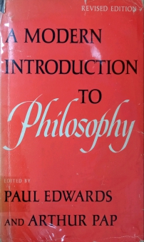 A MODERN INTRODUCTION TO PHILOSOPHY