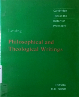 PHILOSOPHICAL AND THEOLOGICAL WRITINGS