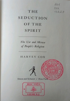 THE SEDUCTION OF THE SPIRIT