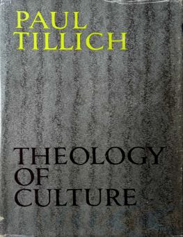 THEOLOGY OF CULTURE