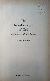 THE NON-EXISTENCE OF GOD