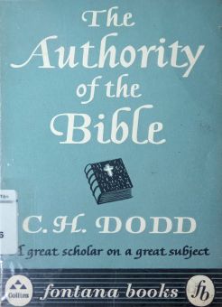 THE AUTHORITY OF THE BIBLE