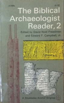THE BIBLICAL ARCHAEOLOGIST READER