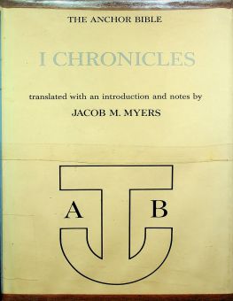 THE ANCHOR BIBLE: I CHRONICLES