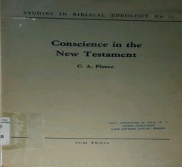 CONSCIENCE IN THE NEW TESTAMENT