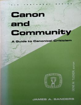 CANON AND COMMUNITY 