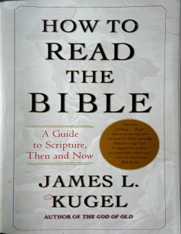 HOW TO READ THE BIBLE