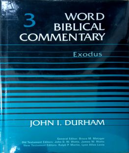 WORD BIBLICAL COMMENTARY: VOL.3 - EXODUS