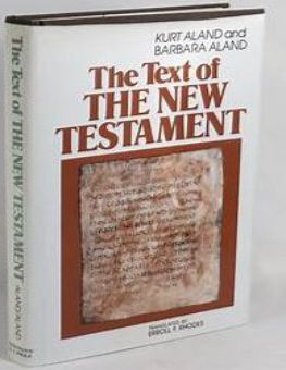 THE TEXT OF THE NEW TESTAMENT 