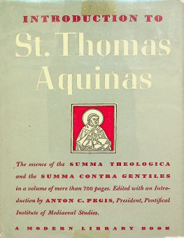 INTRODUCTION TO SAINT THOMAS AQUINAS