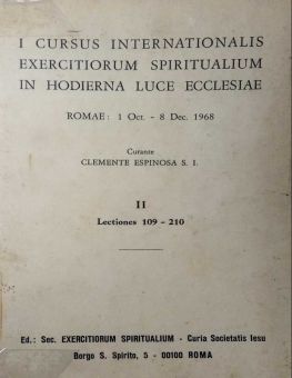 I CURSUS INTERNATIONALIS EXERCITIORUM SPIRITUALIUM IN HODIERNA LUCE ECCLESIAE