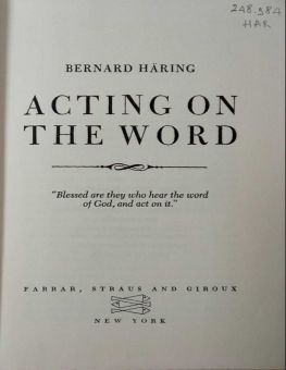 ACTING ON THE WORD