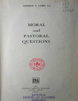 MORAL AND PASTORAL QUESTIONS