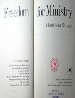 FREEDOM FOR MINISTRY