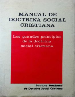 MANUAL DE DOCTRINA SOCIAL CRISTIANA