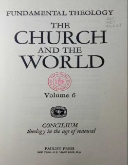 THE CHURCH AND THE WORLD