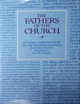 THE FATHERS OF THE CHURCH A NEW TRANSLATION VOLUME 72