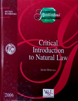 CRITICAL INTRODUCTION TO NATURAL LAW  