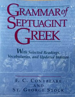 GRAMMAR OF SEPTUAGINT GREEK
