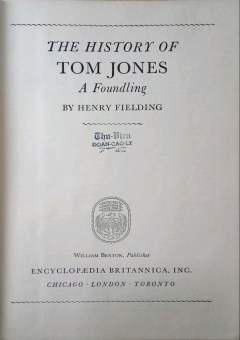 GREAT BOOKS: THE HISTORY OF TOM JONES