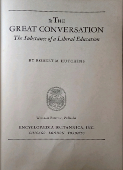 GREAT BOOKS: THE GREAT CONVERSATION