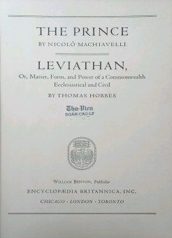 THE PRINCE; LEVIATHAN