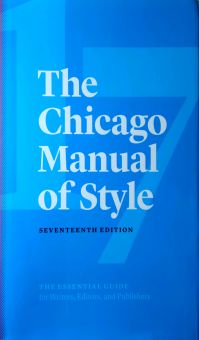 THE CHICAGO MANUAL OF STYLE