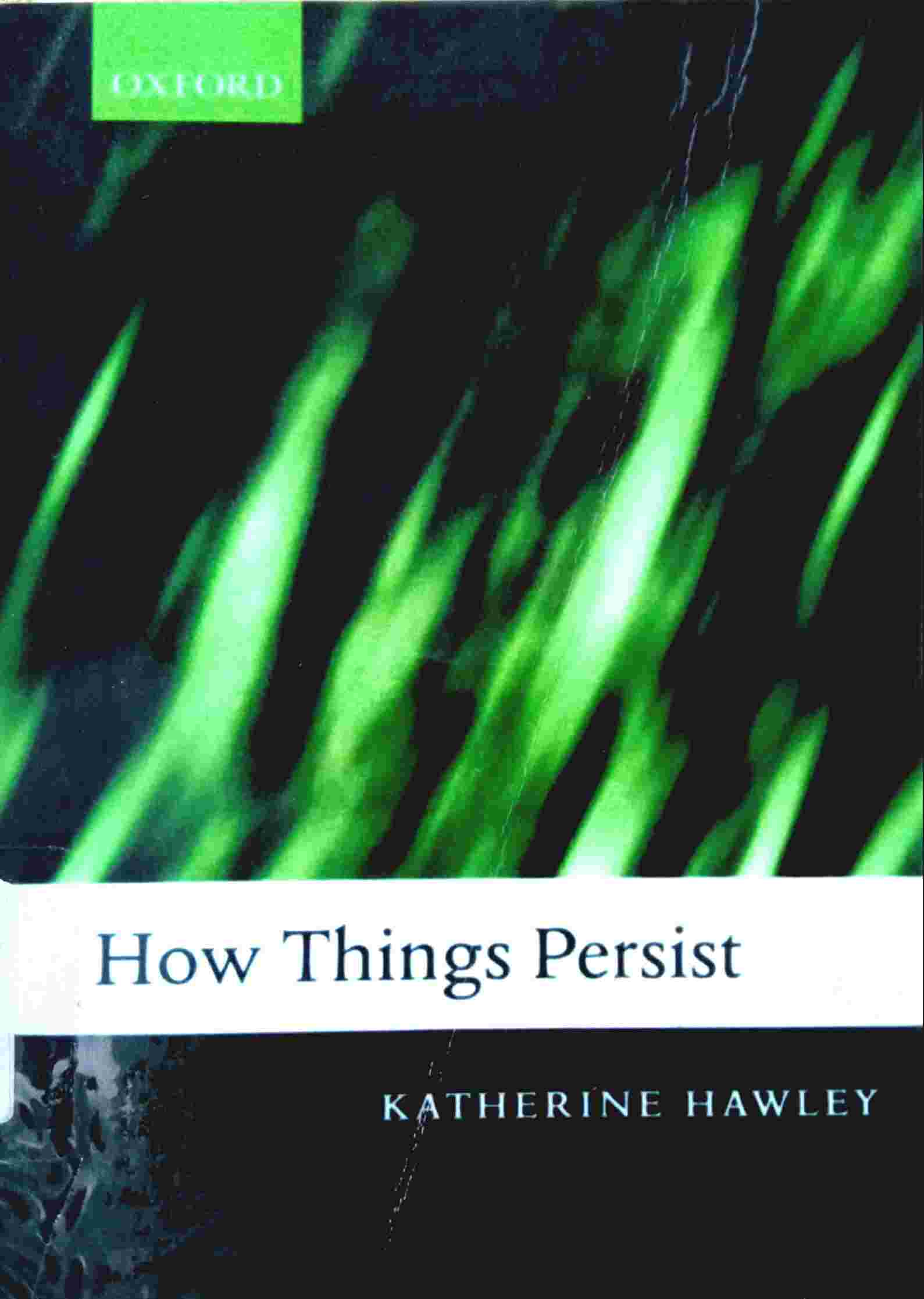HOW THINGS PERSIST