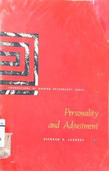 PERSONALITY AND ADJUSTMENT