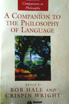 A COMPANION TO THE PHILOSOPHY OF LANGUAGE