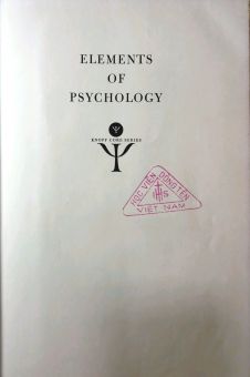 ELEMENTS OF PSYCHOLOGY