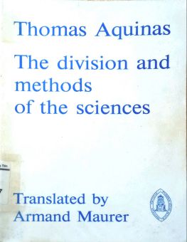 THE DIVISION AND METHODS OF THE SCIENCES