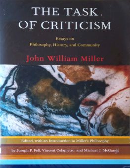 THE TASK OF CRITICISM