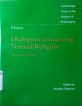 DIALOGUES CONCERNING NATURAL RELIGION AND OTHER WRITINGS