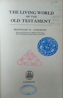 THE LIVING WORLD OF THE OLD TESTAMENT
