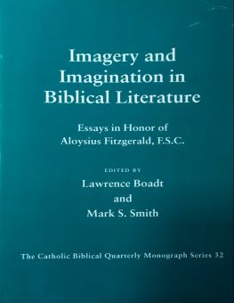THE CATHOLIC BIBLICAL QUARTERLY MONOGRAPH SERIES 32: IMAGERY AND IMAGINATION IN BIBLICAL LITERATURE