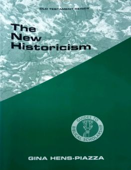 THE NEW HISTORICISM
