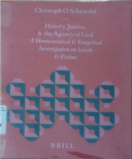 HISTORY, JUSTICE, AND THE AGENCY OF GOD