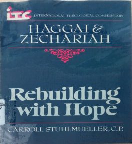 A COMMENTARY ON THE BOOK OF HAGGAI AND ZECHARIAH