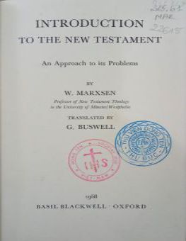 INTRODUCTION TO THE NEW TESTAMENT
