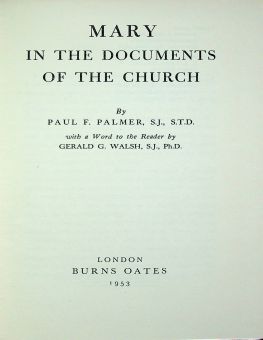 MARY OF THE DOCUMENTS OF THE CHURCH 