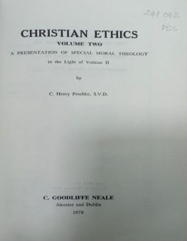 CHRISTIAN ETHICS