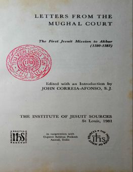 LETTERS FROM THE MUGHAL COURT